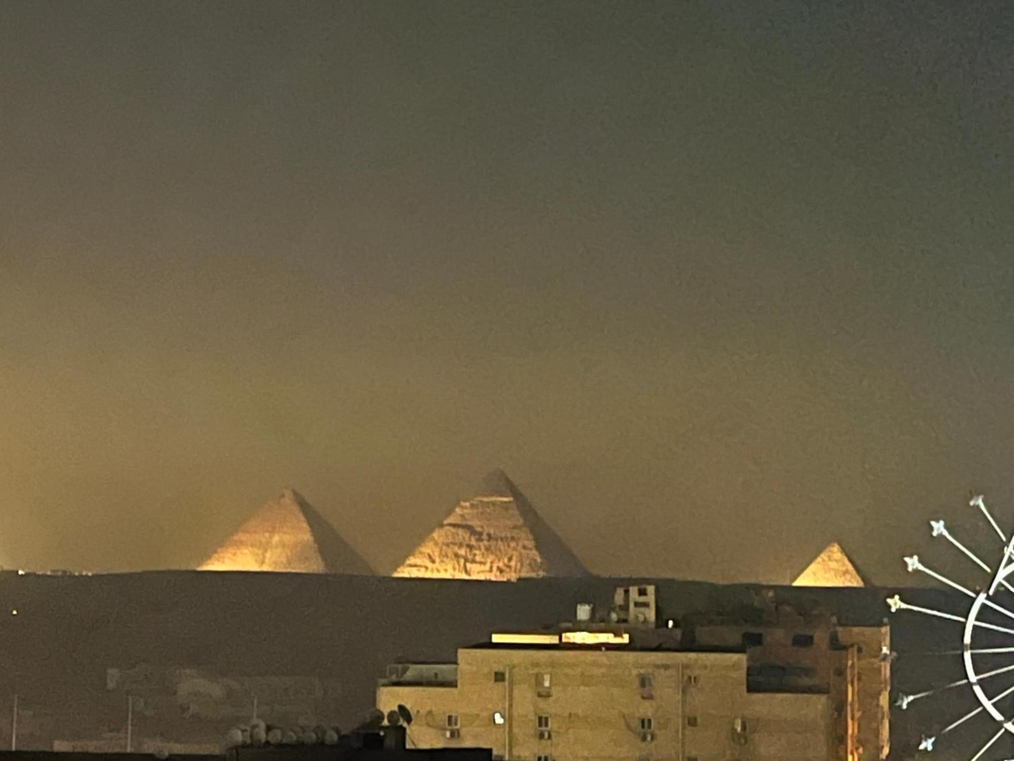 Panorama 3 Pyramids View Inn Gíza Kültér fotó
