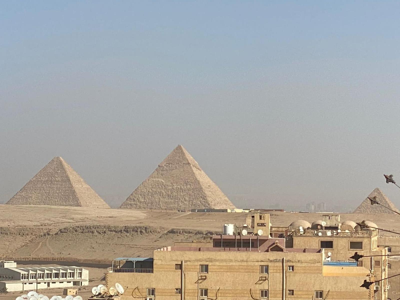 Panorama 3 Pyramids View Inn Gíza Kültér fotó